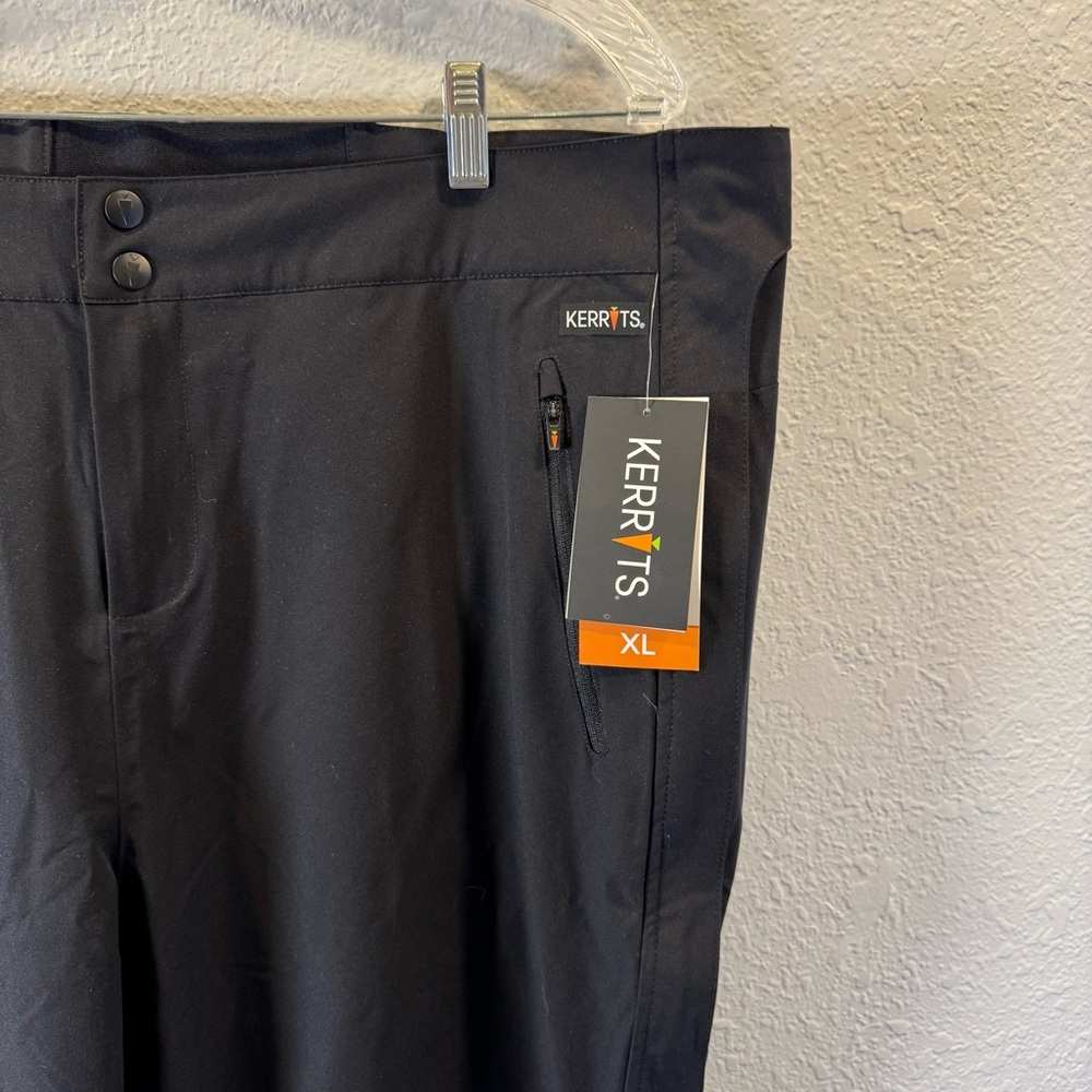 Kerrits Women's cascade waterproof pants Black Straight Leg Pants - Picture 2 of 12